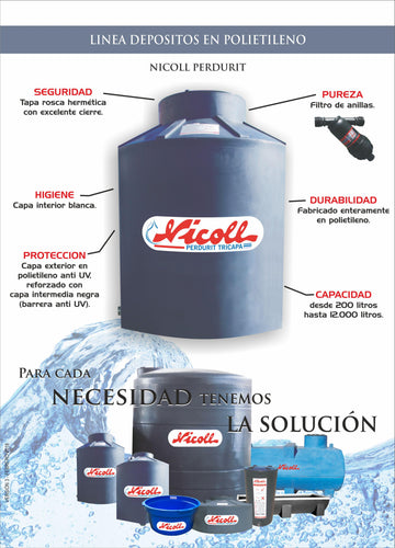 TANQUES Y BEBEDEROS DE AGUA NICOLL