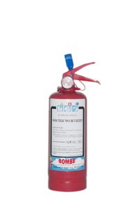 EXTINTOR 1 KG. ABC CON SOPORTE